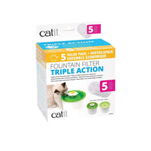 Catit Filtro Fuente Triple Acción 5 Unidades