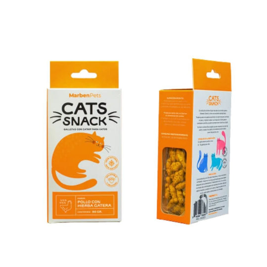 Cats Snack Hierba Gatera Pollo 80g