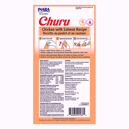 Churu Gato Pollo & Salmon