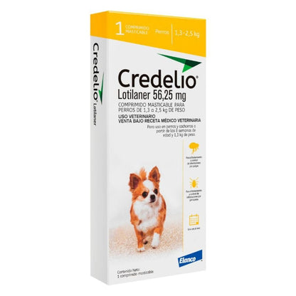 Credelio 1.3 - 2.5 k x 1 Comprimido