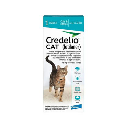 Credelio Cats 48 mg 2–8 Kg  1 Comprimido