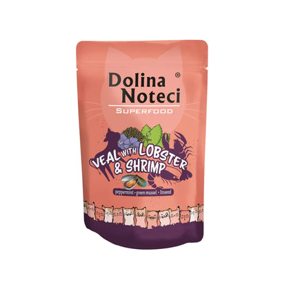 Dolina Superfood Gato Ternera, Langosta y Camarón 10 x 85 g
