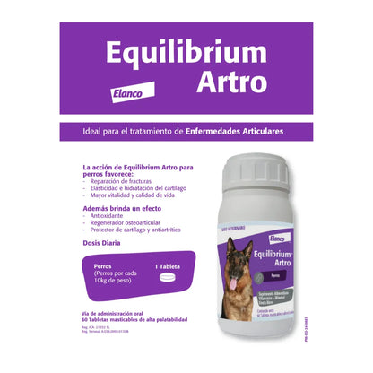 Equilibrium Artro 60 Comprimidos