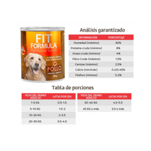 Lata Fit Formula Perro - Pollo 280 g
