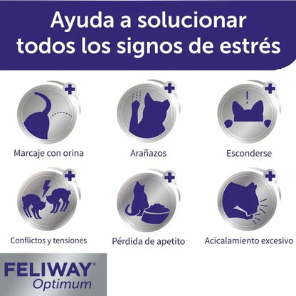 Feliway Optimum Recambio 48 ml