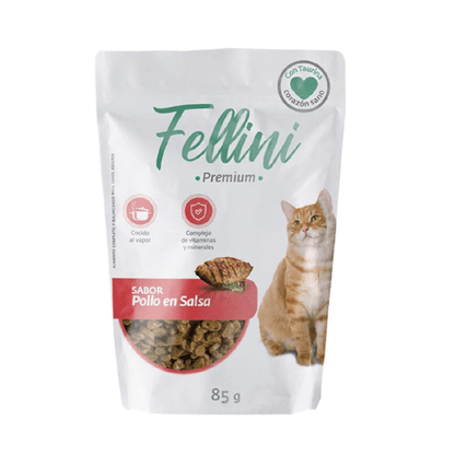 Fellini Pollo En Salsa 85 g