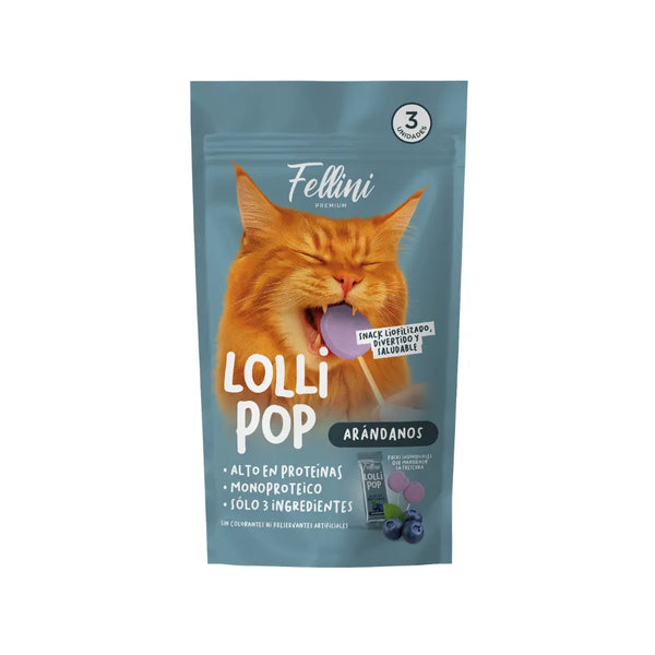 Fellini Snack Lollipop Arandano 3 Unidades | Petvet.cl – petvet.cl
