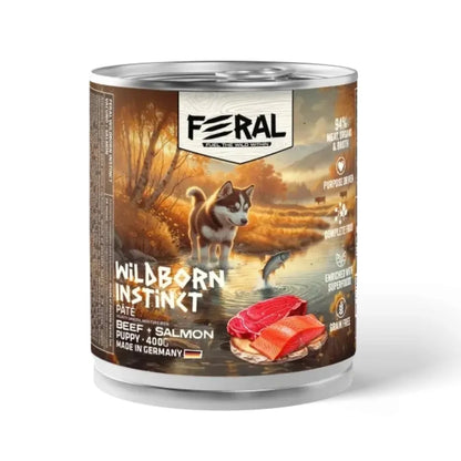 Feral Wet Puppy Beef/Salmon 400 Gr