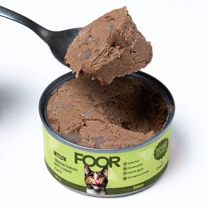 FOOR Lata Gato Carne 160 g