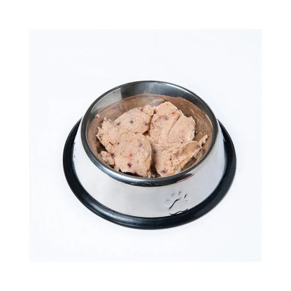 FOOR Lata Gato – Salmón, Calamar y Frutas 160 g