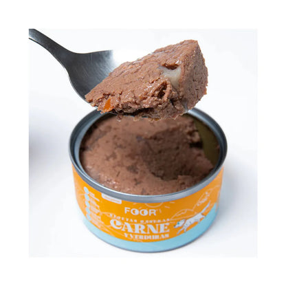 FOOR Lata Perro – Carne y Verduras 160 g