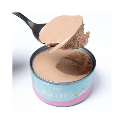 FOOR Lata Perro – Pollito y Verduras 160 g