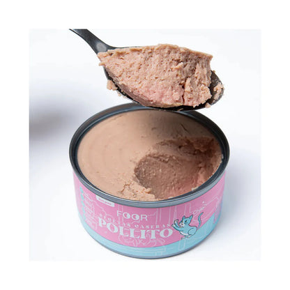 FOOR Lata Gato – Pollito 160 g