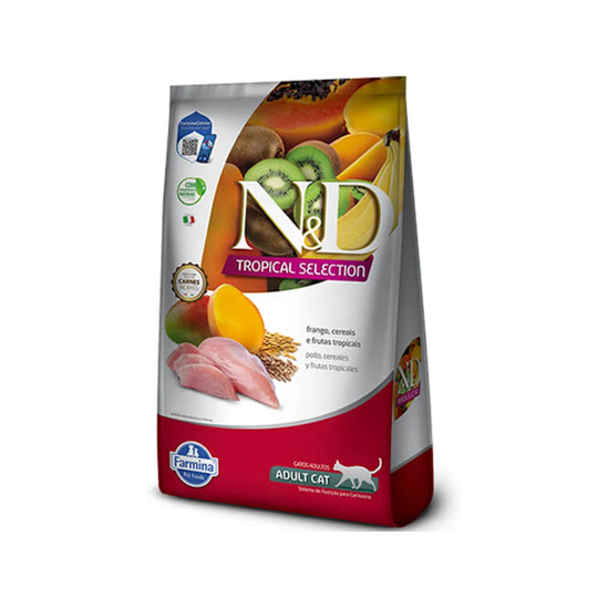 N&D Tropical Gato Adulto Pollo 7 kg