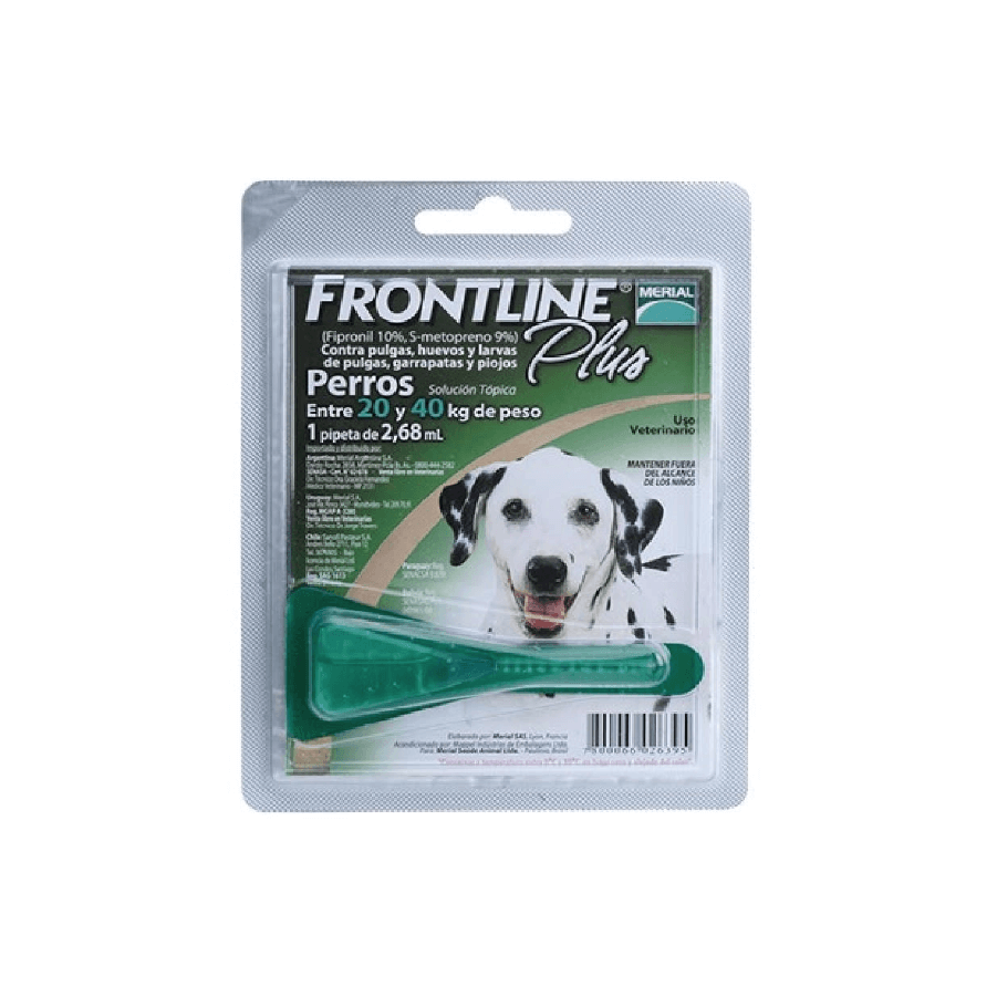 Frontline Plus Perros 2,48ml (20kg a 40kg)