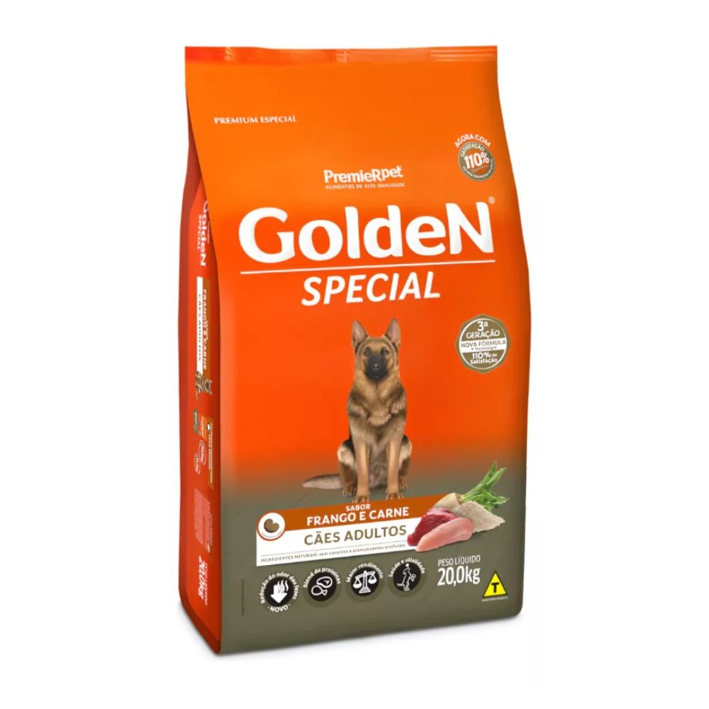 Golden Special Perro Adulto Pollo y Carne 20kg