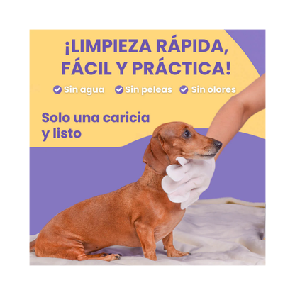 Guantes Húmedos para Limpieza Fresh Gloves 20 Unidades