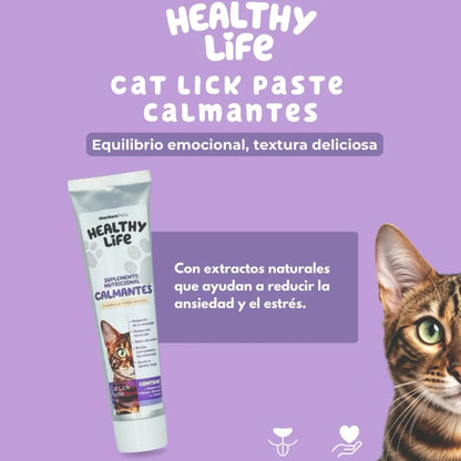 Healthy Life Lick Paste Gatos Calming 110 g