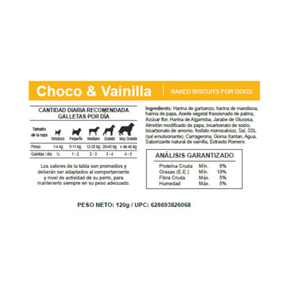 Indomitable Creamy Cremes Choco Vainilla 120 g