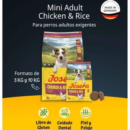 Josera Mini Adult Chicken & Rice 3 kg
