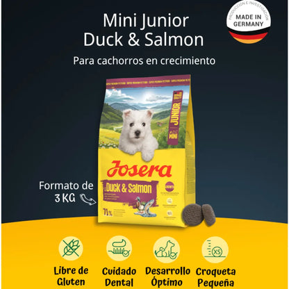 Josera Mini Junior Duck & Salmon 3 kg
