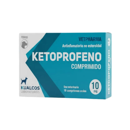 Ketoprofeno 10 mg 10 Comprimidos – Vetpharma