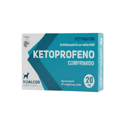Ketoprofeno 20 mg 10 Comprimidos – Vetpharma