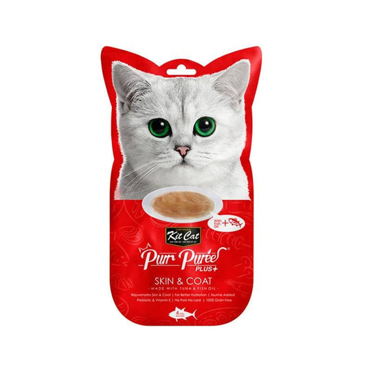 Kit Cat Purr Purée - Plus+ Skin & Coat (Tuna)