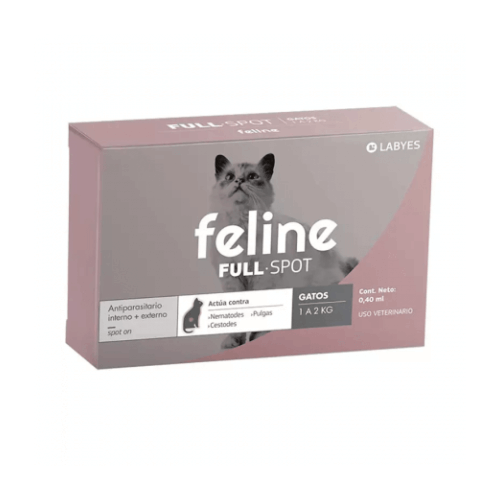 Labyes Feline Fullspot Gatos 1 a 2 kg (0.4 ml)