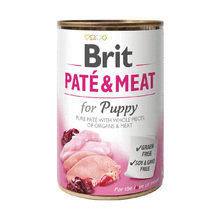 Lata Brit Paté & Meat Puppy 400Gr