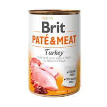 Lata Brit Pate & Meat Turkey 400Gr
