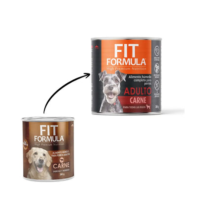 Lata Fit Formula Perro Carne 280 g