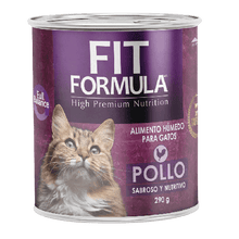 Lata Fit Formula Gato - Pollo