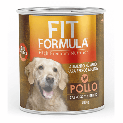 Lata Fit Formula Perro - Pollo 280 g
