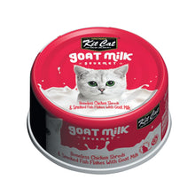 Lata Kit Cat Goat Milk Gourmet Chicken & Smoked Fish 70Gr