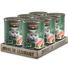Pack 6x Leonardo Latas Quality Seleccion Pato 400gr
