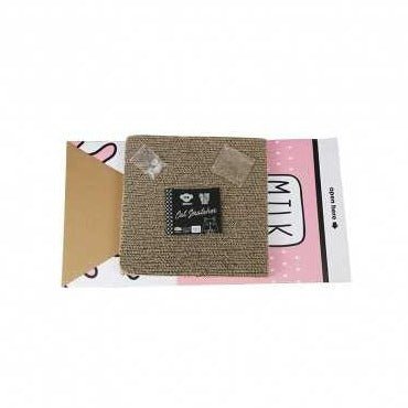 Maxi Caja De Leche Rosado Con Rascador