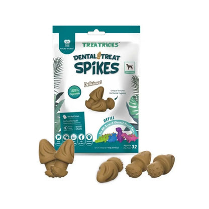 Natura Nourish Pet Treat Dental Spikes Pollo
