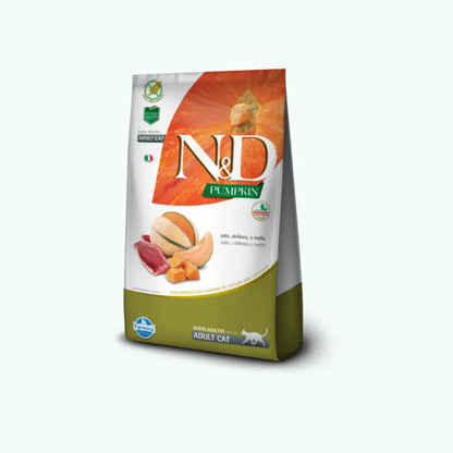 N&D Pumpkin Gato Adulto Pato & Melón