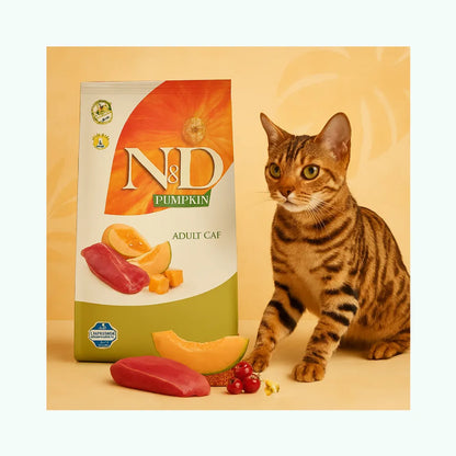 N&D Pumpkin Gato Adulto Pato & Melón