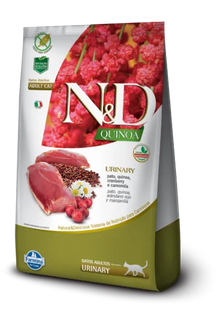 N&D Quinoa Gato Pato Quinoa Cranberry & Manzanilla
