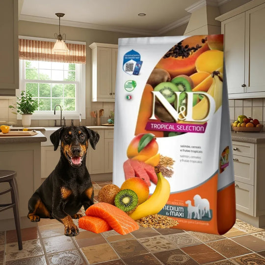 N&D Tropical Perro Adulto Raza Mediana y Grande Pollo 10 Kg