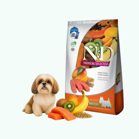N&D Tropical Perro Adulto Raza Pequeña Salmon 2,5 Kg