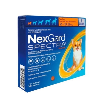 Nexgard Spectra 2 - 3.5kg 1 Comprimido