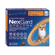 Nexgard Spectra 2 - 3.5kg 3 Comprimidos