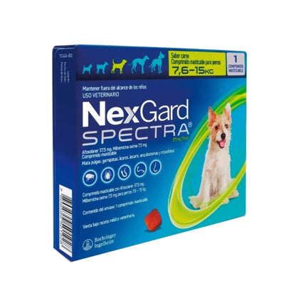 Nexgard Spectra 7.6 - 15 kg 1 Comprimido