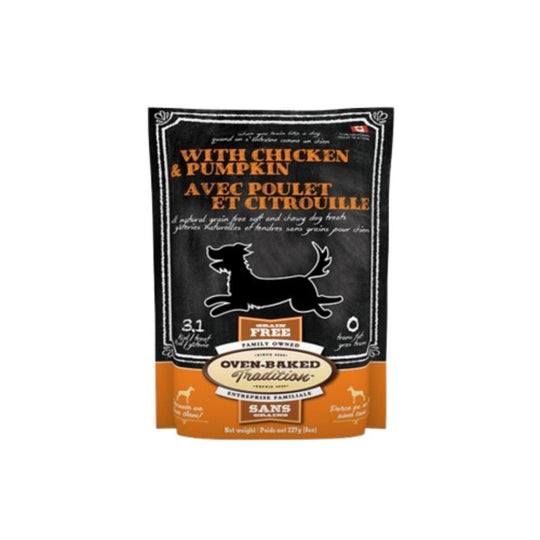 Oven-Baked Treats Pollo y Calabaza para Perros 227gr