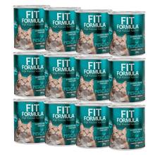 Pack 12 Latas Gato Fit Formula Sabor Pescado