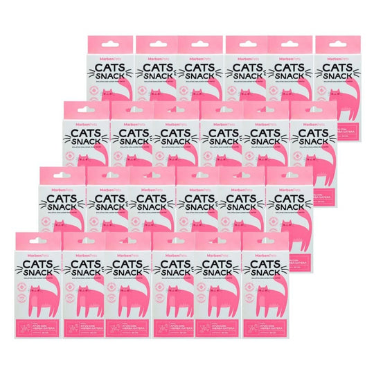 Pack 24x Cats Snack Hierba Gatera Atún 80g