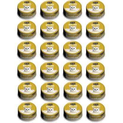 Pack 24x Kit Cat Goat Milk Gourmet Tuna & Smoked Fish 70Gr